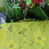 现货供应高档时尚女装锦氨纶蕾丝面料 6804