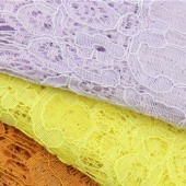 现货供应高档时尚女装锦氨纶蕾丝面料 6808