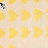现货布衣纺爱心提花面料梭织面料F05529