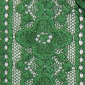 现货供应高档时尚女装锦氨纶蕾丝面料 6844