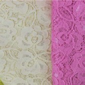 现货供应高档时尚女装锦氨纶蕾丝面料 6847