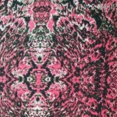高弹涤弹力印花汗布185GSM 150CM轻薄柔滑透气女装裙布