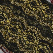 现货供应高档时尚女装锦氨纶蕾丝面料 6877