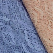 现货供应高档时尚女装锦氨纶蕾丝面料 6879