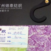 热销女装面料 TC单面布地图花型烧花面料