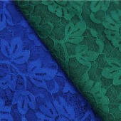 现货供应高档时尚女装锦氨纶蕾丝面料 6885