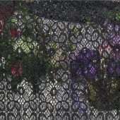 现货供应高档时尚女装锦氨纶蕾丝面料 6896