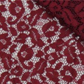 现货供应高档时尚女装锦氨纶蕾丝面料 6900