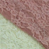 现货供应高档时尚女装锦氨纶蕾丝面料 6908