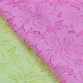 现货供应高档时尚女装锦氨纶蕾丝面料 6914