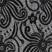 现货供应高档时尚女装锦氨纶蕾丝面料 6918