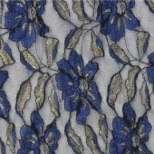 现货供应高档时尚女装锦氨纶蕾丝面料 6923