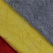 现货供应高档女装锦棉股线蕾丝面料 6969#