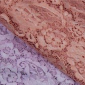 现货供应高档女装锦棉股线蕾丝面料 6980#