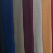 现货 40支锦棉罗马 紧密赛络纺素色面料410g