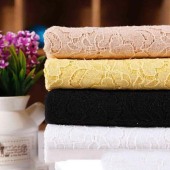 针织经编锦棉时尚蕾丝面料