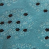 棉弹力染底+涂料印花汗布40S+20D 190GSM 150CM