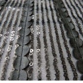 130CM全涤50D网布激光绣面料 PU激光绣 婚纱礼服面料