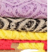 现货针织经编锦棉蕾丝面料