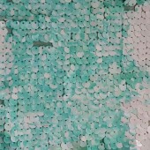 新款时尚7毫米印花 扎染 高档亮片绣花面料 服装用布