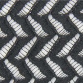 现货供应时尚女装针织提花面料 涤纶网眼布 909银线