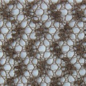 现货供应时尚女装针织提花面料 涤纶网眼布 1833#