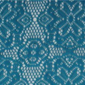 现货供应时尚女装针织提花面料 涤纶网眼布 2619-1#