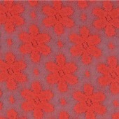 现货供应时尚女装针织提花面料 涤纶网眼布 2691#