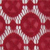 现货供应时尚女装针织提花面料 涤纶网眼布 GF309#