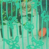 现货供应时尚女装针织提花面料 涤纶网眼布 GF432#