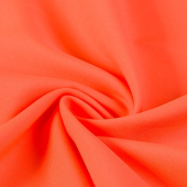 玫红全涤高弹丝斜纹面料 女装布 服装面料