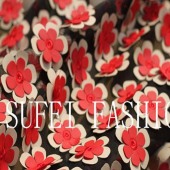 女装面料 激光绣花 婚纱礼服面料 刺绣网纱绣花蕾丝面料布料