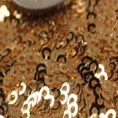 针织涤纶满片金片绣花 服装面料 厂家直销