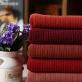 短纤涤纶纯色条