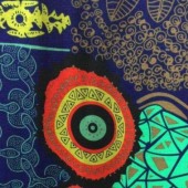 全涤罗马布印花中老年花型92-1
