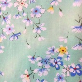 人造棉梭织印花染色布 小碎花系列 4119 3色