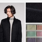 经典款双面顺毛呢多色可选 服装外套大衣专用面料 厂家直销来样定做