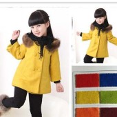 女装童装通用 双面顺毛呢 高品质服装厂专用款 高档毛纺面料 新款