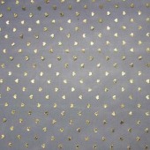 供应网眼布烫金烫银 36眼底布烫金烫银对位小桃心加工品