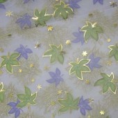 供应欧根纱定位烫金 加密2040欧根纱定位烫金HL002图案