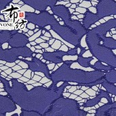 梭织大提花面料花朵F01693-1