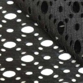 订做 涤纶弹力网眼布染色针织面料 裙装针织衫家居服面料