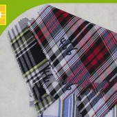 全棉40s纯棉格子布料工厂家直销
