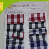 现货供应全棉色织格子布40s朝阳格系列衬衫面料休闲服装面料
