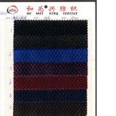 新款休闲时尚韩国方格丝绒服装用布现货批发