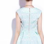 涤氨空气层彩色压花 服装面料