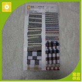 现货供应10s棉麻朝阳格条子青年布时尚休闲服装面料