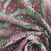 订做 棉锦混纺蕾丝布 时尚女装婚纱礼服裙装面料