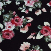 全棉弹力汗布印花服装用布吸湿透气