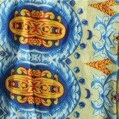 现货供应 苎麻印花面料 厂家直销